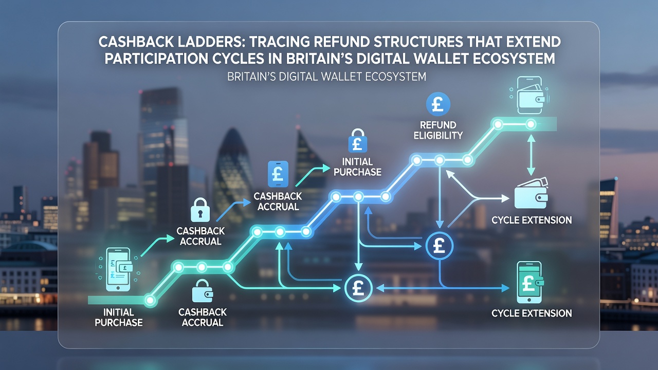 Graph displaying extended user participation cycles linked to cashback ladder progression in UK betting apps